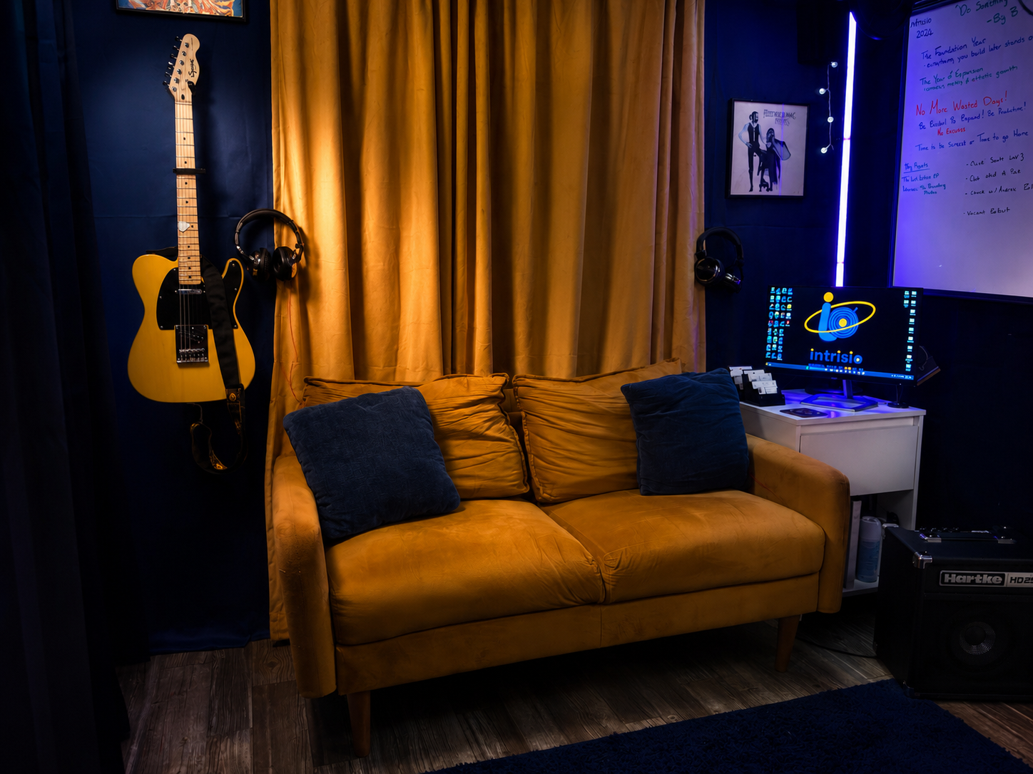 The Intrisio Studios lounge