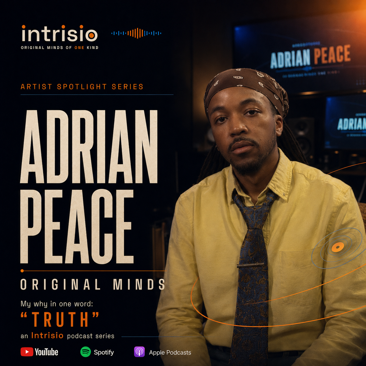 Adrian Peace — Original Minds Artist Spotlight poster