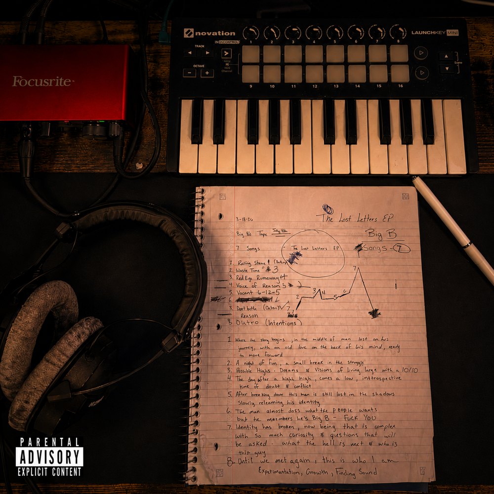 Big B — The Lost Letters EP cover art
