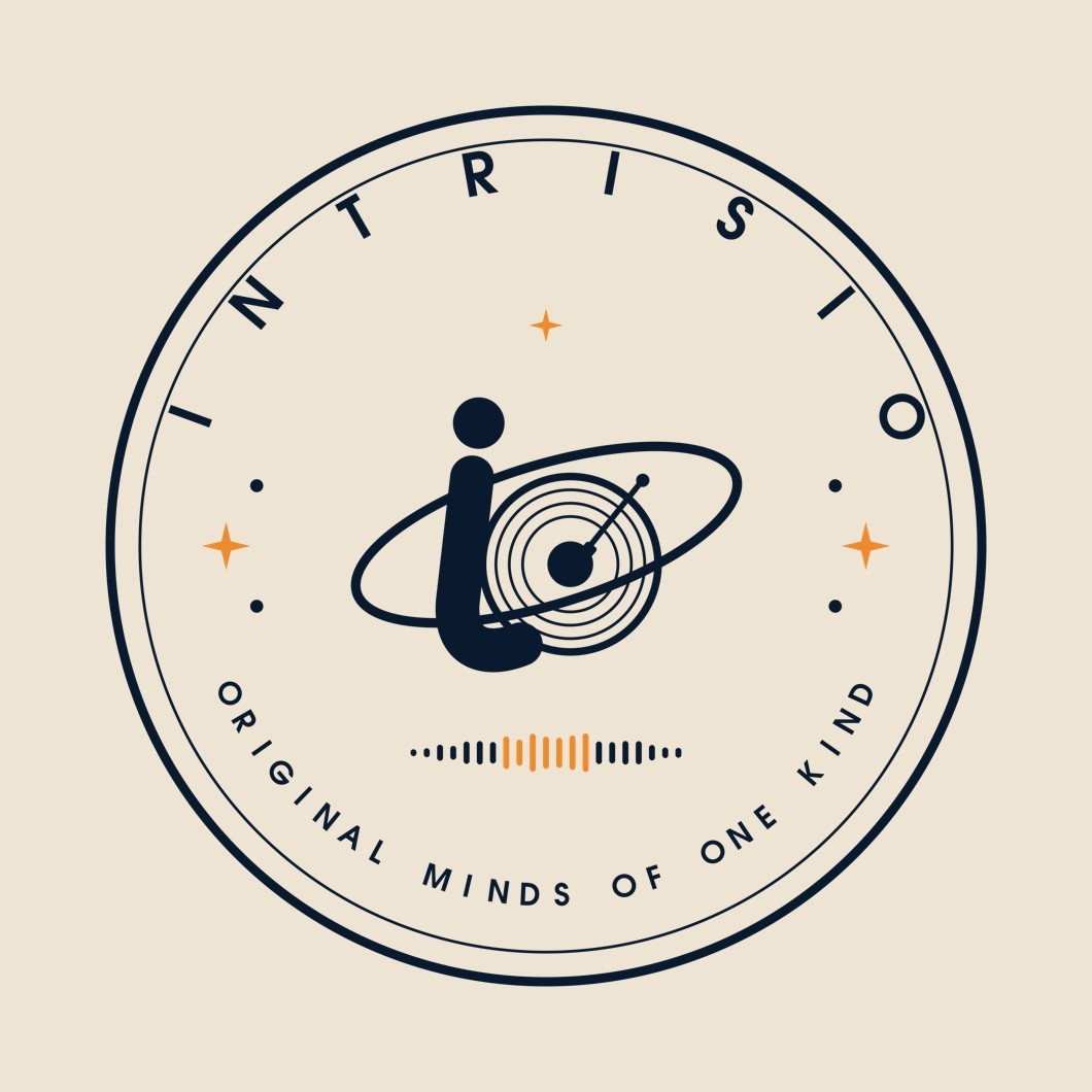 Intrisio Orbit Crest kiss-cut sticker