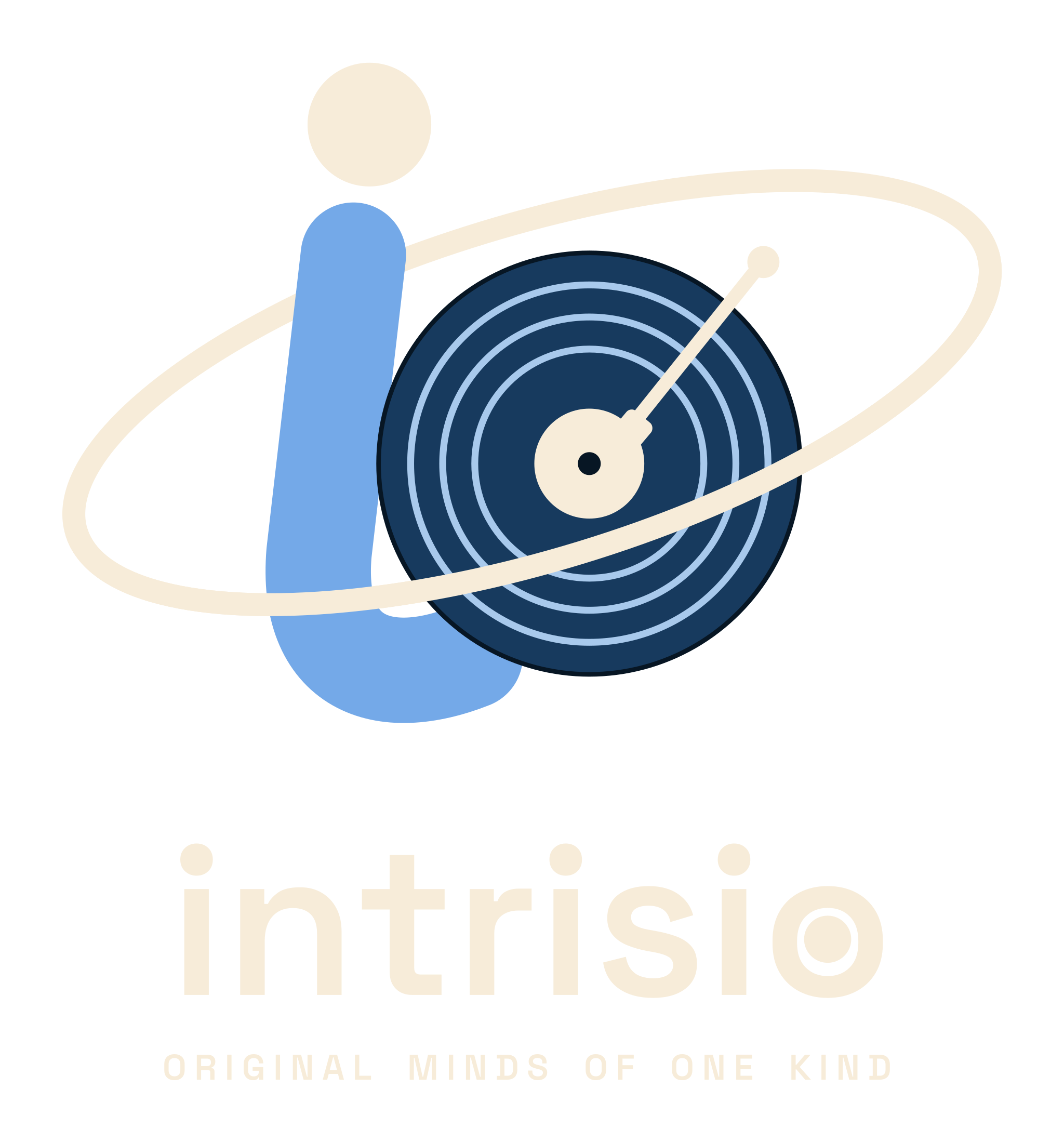 Intrisio logo t-shirt mockup, burnt orange