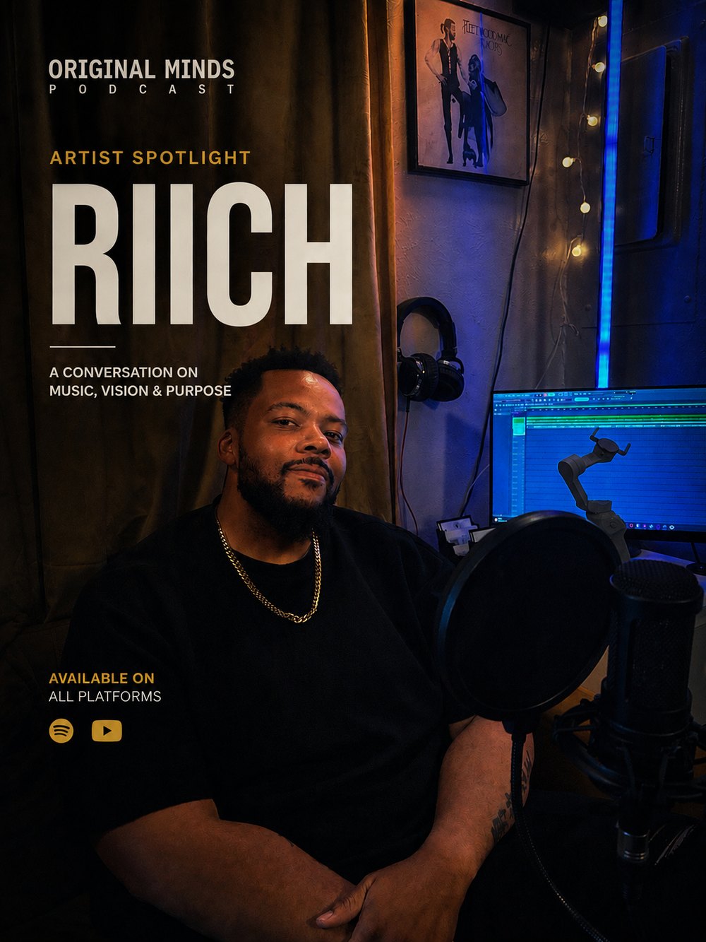 Riich — Original Minds Artist Spotlight poster